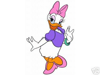 Daisy Duck   Disney Clipart Donald And Daisy Duck Click To Enlarge