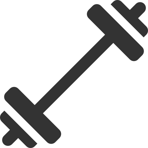 Dumbbell Silhouette Png Png Ico Icns 512x512