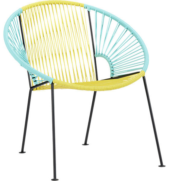 Ixtapa Yellow Aqua Lounge Chair   Modern   Outdoor Lounge Chairs   By
