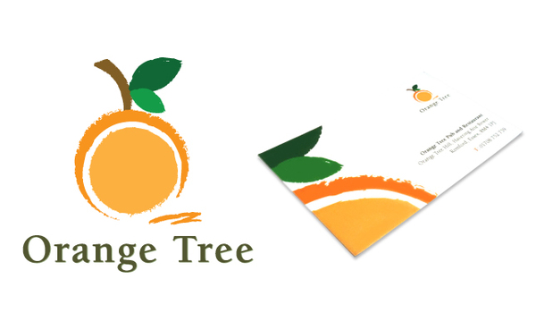 Orange Tree Graphic Clipart   Free Clipart