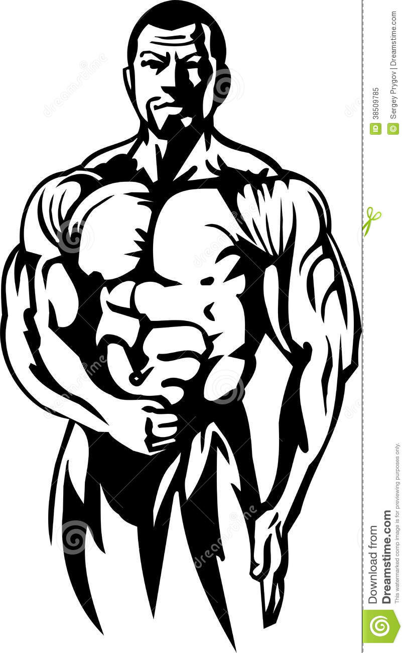 Powerlifting Clipart Bodybuilding And Powerlifting