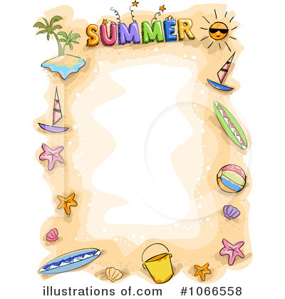 Royalty Free  Rf  Summer Time Clipart Illustration  1066558 By Bnp
