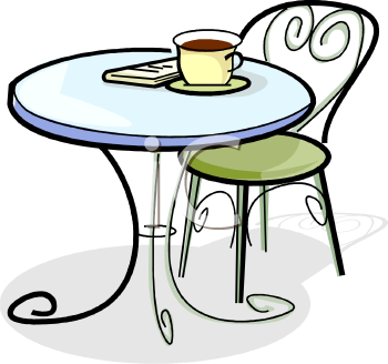 Set Kitchen Table Clipart Cafe Table And Chairs Clipart 0azjqptj Jpg