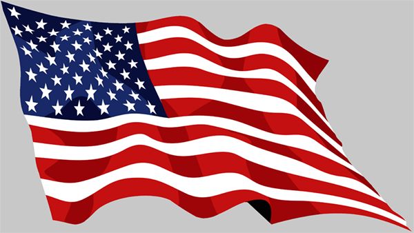 Americanmethod Comusa Flags Stickers  American