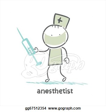       Anesthesiologist With Syringe  Stock Clipart Gg67512354