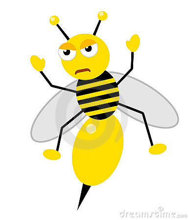 Angry Bee Clip Art Http   Sunnychinglishtalk Com 10 Angry Bee Cartoon