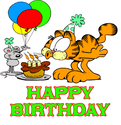 Baseball Birthday Party On Happy Birthday Garfield Happy Birthday    