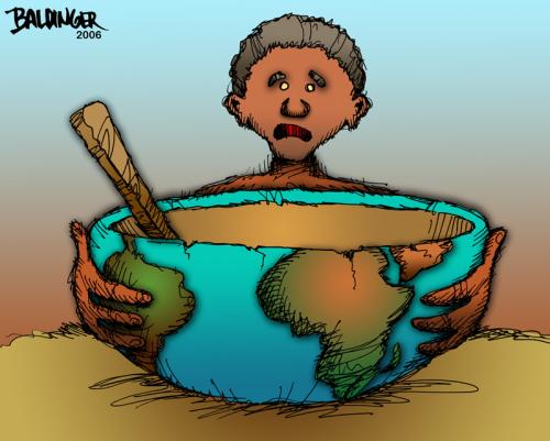 Cartoon  World Hunger  Medium  By Dbaldinger Tagged Hungerfamine