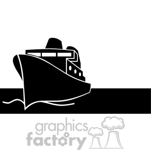 Clipart Clip Art Eps Jpg Gif Images Black White Ship  Ships Cruise