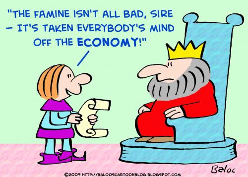 Famine Cartoon   