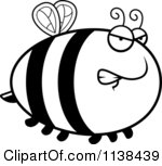 Royalty Free  Rf  Angry Bee Clipart Illustrations Vector Graphics  1