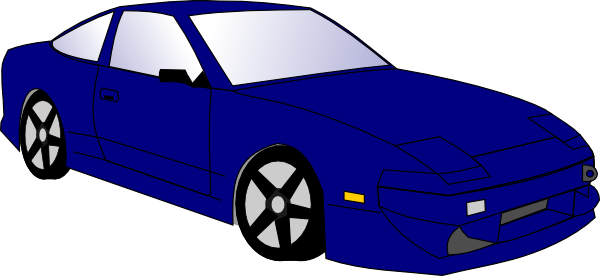 Blue Car Clip Art At Clker Com   Vector Clip Art Online Royalty Free