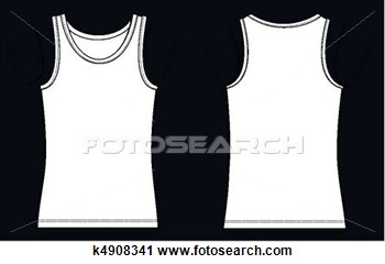 Clipart   Tank Top  Fotosearch   Search Clipart Illustration Posters