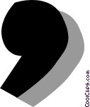 Comma Clip Art