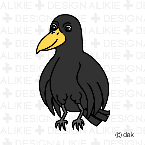 Cute Crow Clip Art Crow Character Chara