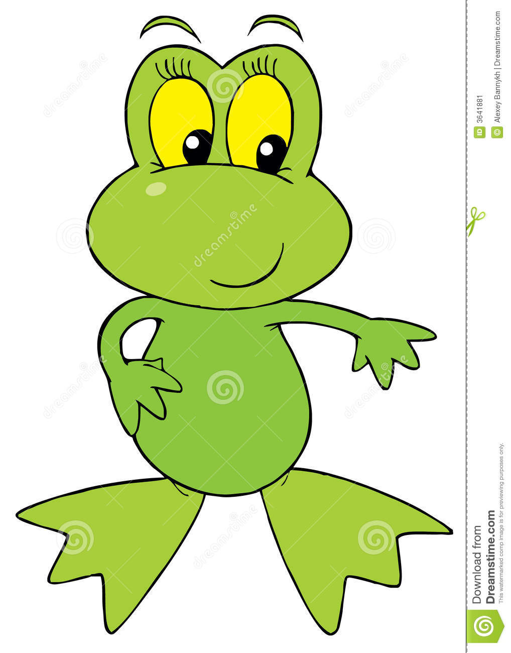 Cute Frog Clip Art