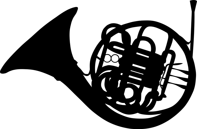Horn 2 Music Clipart Pictures Png 55 72 Kb French Horn Music Clipart