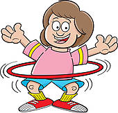 Hula Hoop Illustrations And Clipart