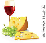     Cheese Clip Art Vector Wine And Cheese   1000 Graphics   Clipart Me