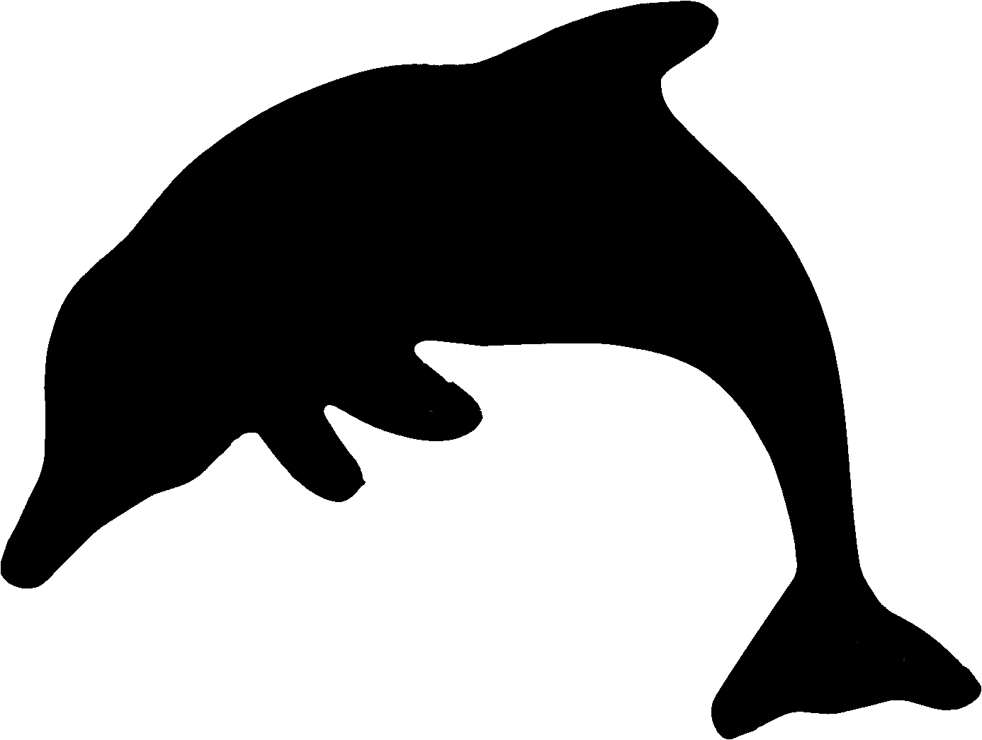 Dolphin Clip Art Black And White Free   Clipart Panda   Free Clipart    