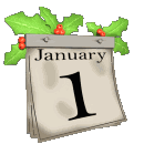 Free January 1st Calendar Clip Art