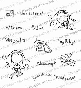 Keep In Touch Write Soon Call Me Hey Buddy Clipart Picture