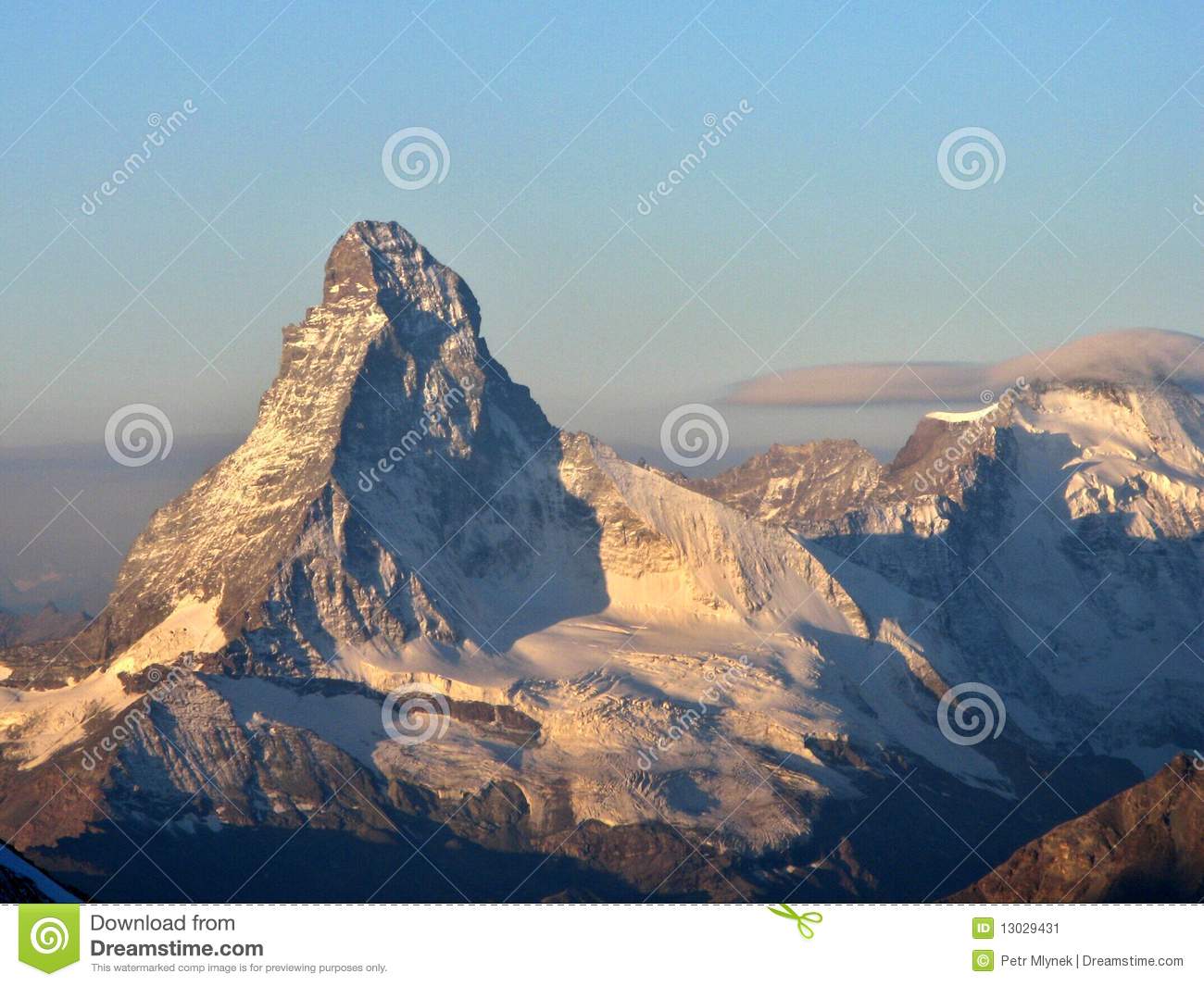 Mountain Sunrise Stock Image   Image  13029431