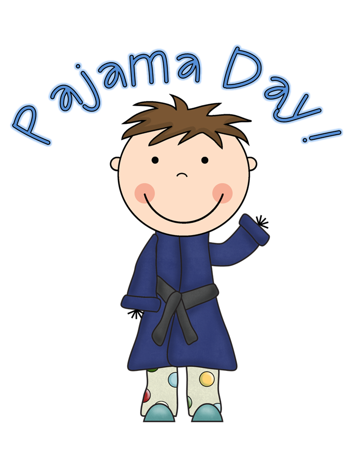 Pajama Day Clip Art To Wear Pajamas For A