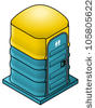 Portable Toilet For Outdoor Events And Construction Sites    Stock