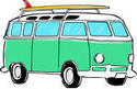 1960197060s70salohaautomobilebeachblueboardcaliforniacamper