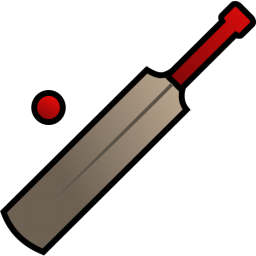 Cricket Bat And Ball Icon Png Clipart Image   Iconbug Com