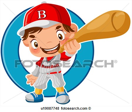 Grown Up One Person Character Baseball  Fotosearch   Search Clipart