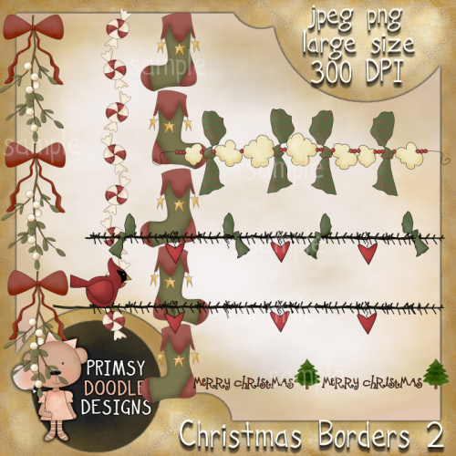 Home    Clipart    Christmas Clipart    Christmas Borders Collection 2