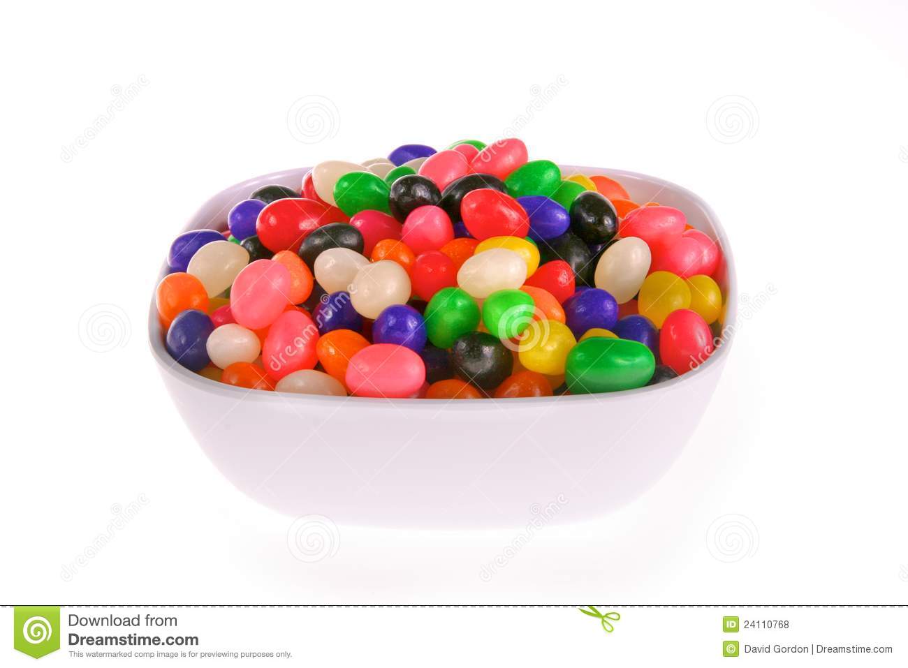 More Similar Stock Images Of   Bowl Of Colorful Jelly Beans  