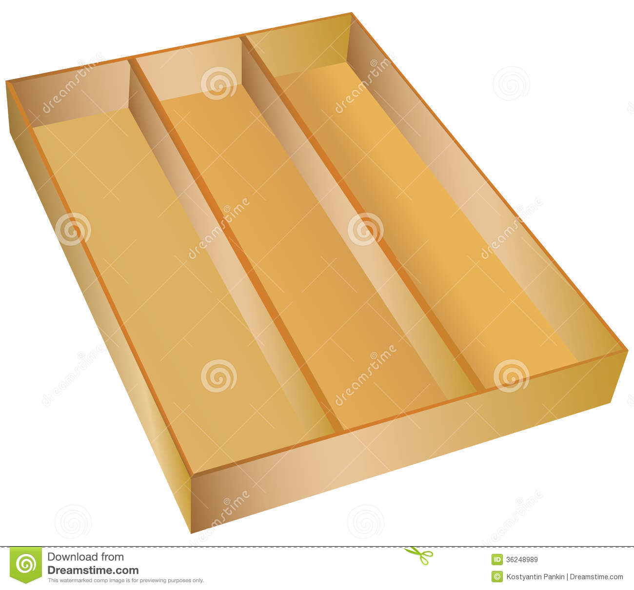 Part Drawer Wooden Organizer Royalty Free Stock Images   Image    