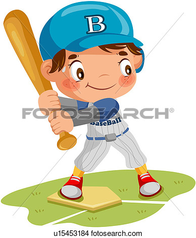 Person Grown Up One Person Character Baseball View Large Clip Art