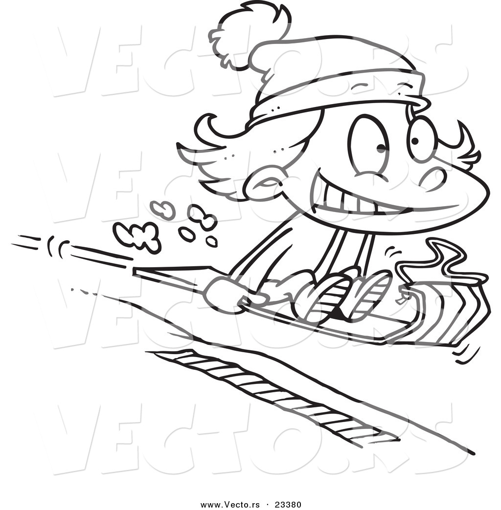 Search Results For  Snow Sled Clipart