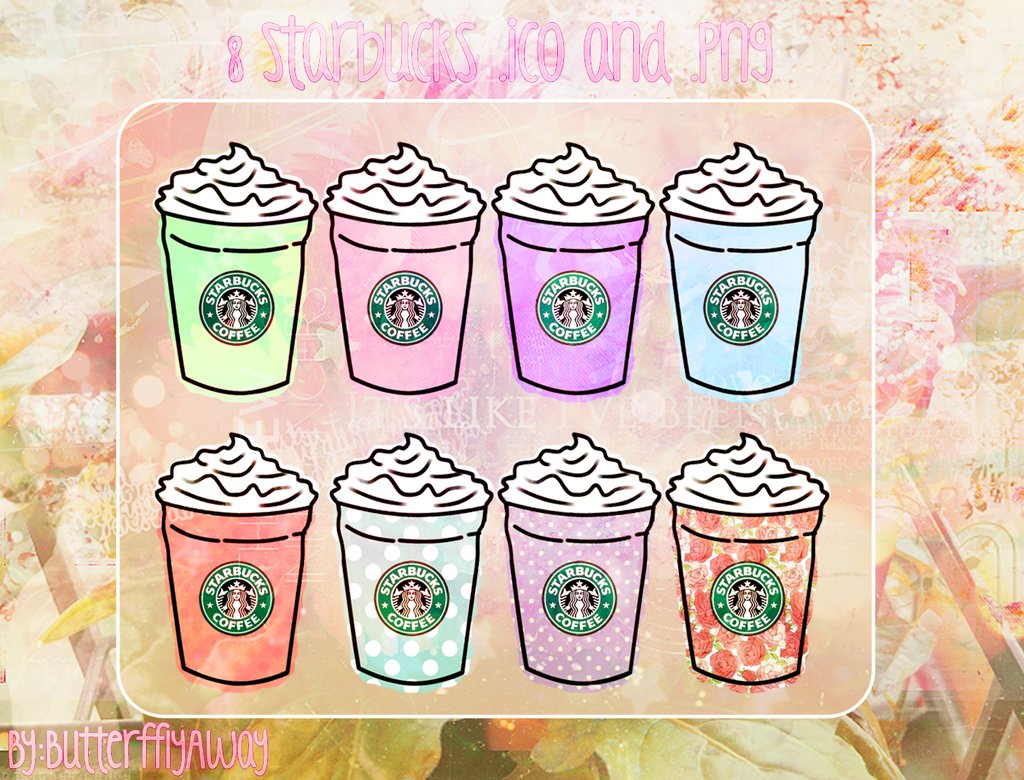 Starbucks  Png And  Ico By Butterfflyaway On Deviantart