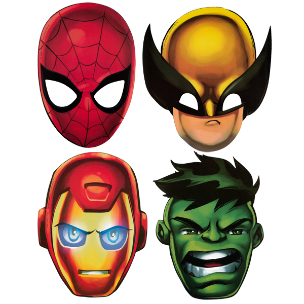 Super Hero Mask Template 71679 Superhero Squad Masks Jpg