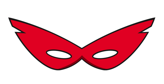 Superhero Mask Clipart Super Hero Mask Template