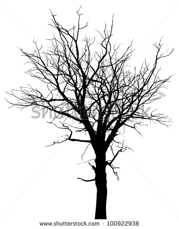 Vector Images Illustrations And Cliparts  Dead Tree Silhouette