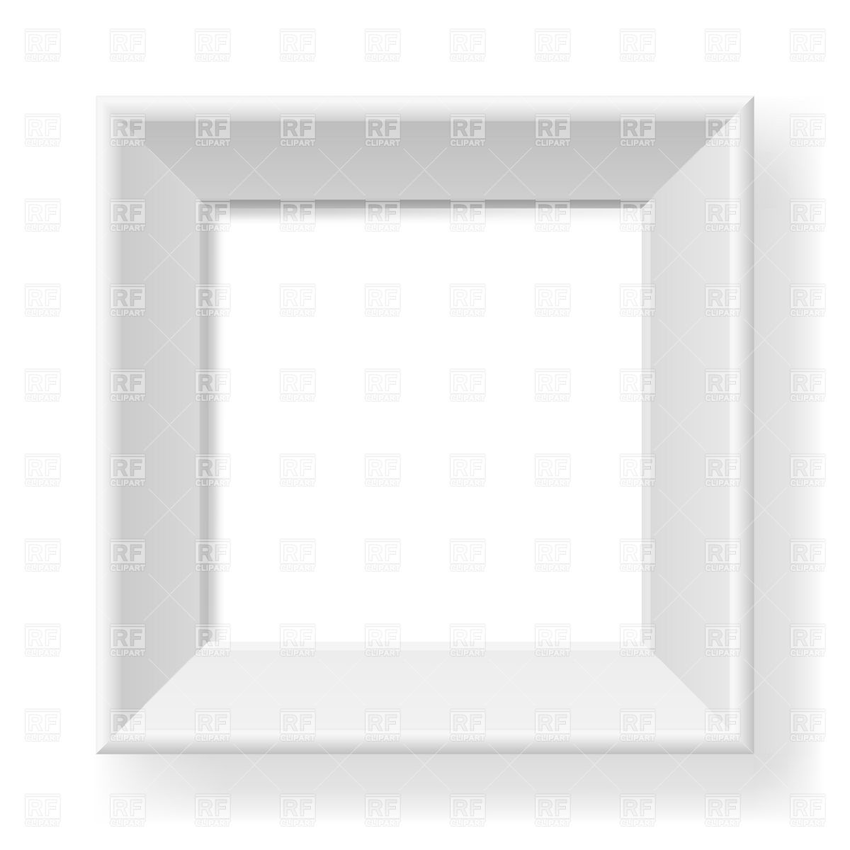 White Square Frame 9569 Borders And Frames Download Royalty Free