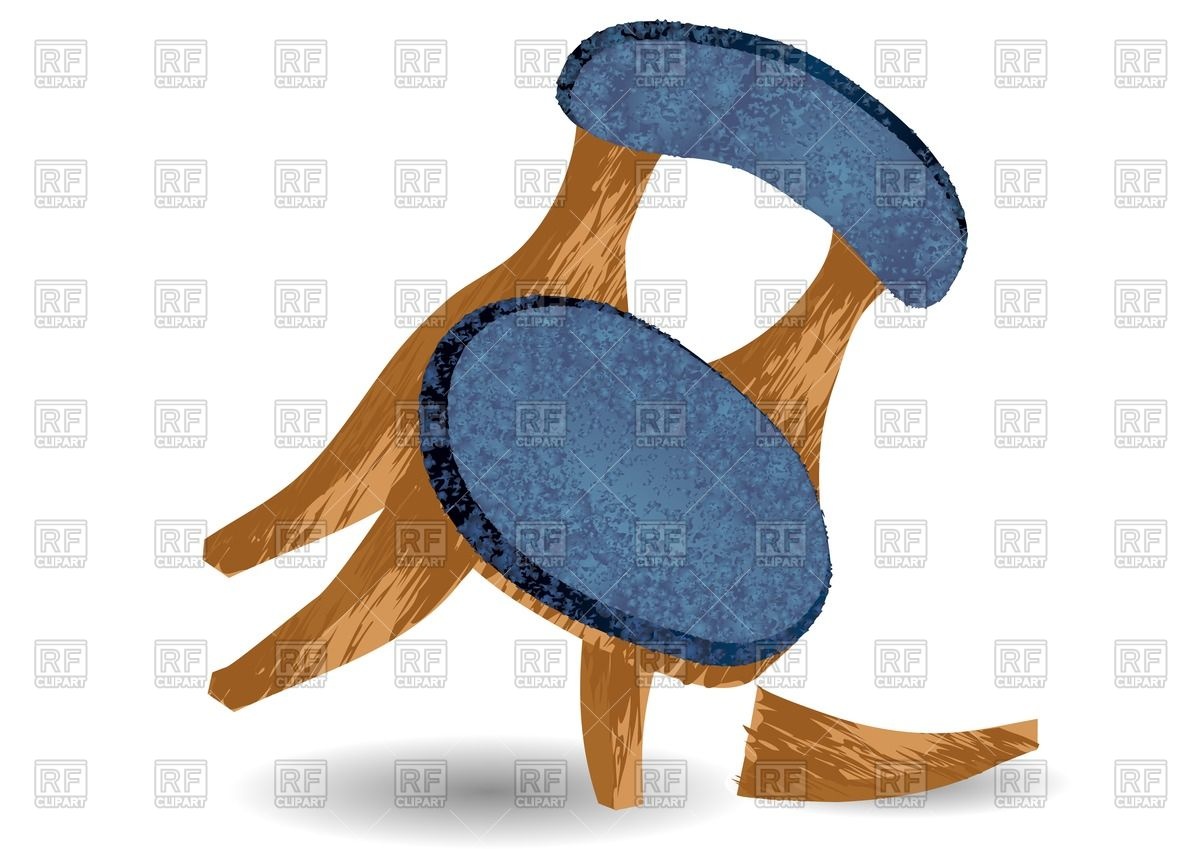 Wooden Chair With Broken Leg 53794 Objects Download Royalty Free