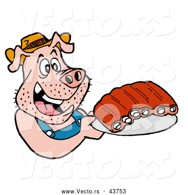 Bbq Ribs Clipart Black And White Clipart Panda Free Clipart Images