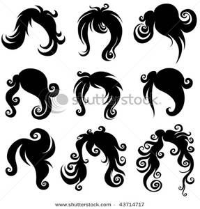 Black Hair Wig Clipart Black Wigs Clip Art Of Black