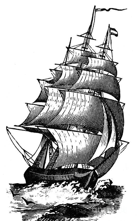 Clip Art Sailing Ships Artist Ship Tattoo Pictures
