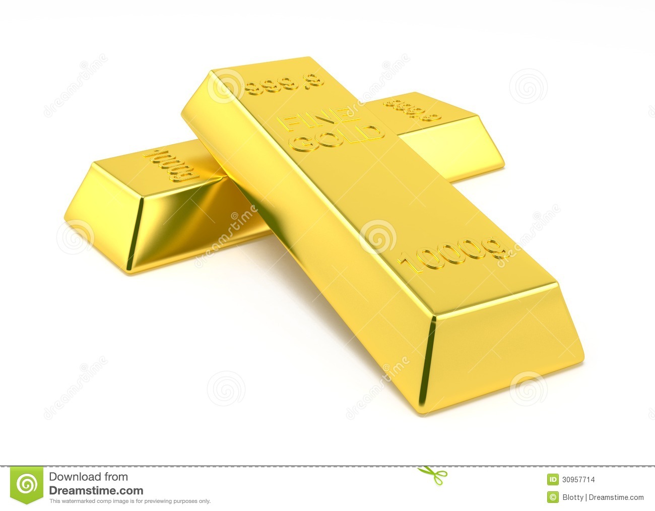 Gold Bar Clip Art Gold Bars On White Background 