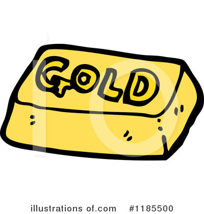 Gold Bar Clipart  1185500 By Lineartestpilot   Royalty Free  Rf  Stock    