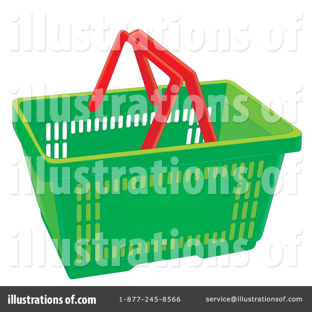 Grocery Basket Clipart Shopping Basket Clipart