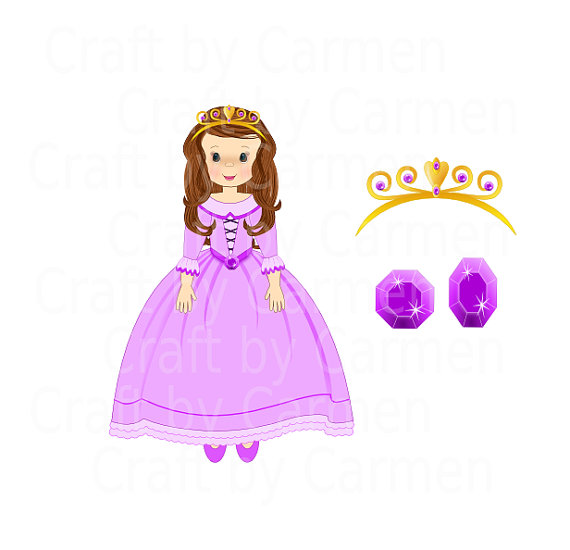 Princess Doll Clipart Girl Little Girl Scrapbook Graphic Design